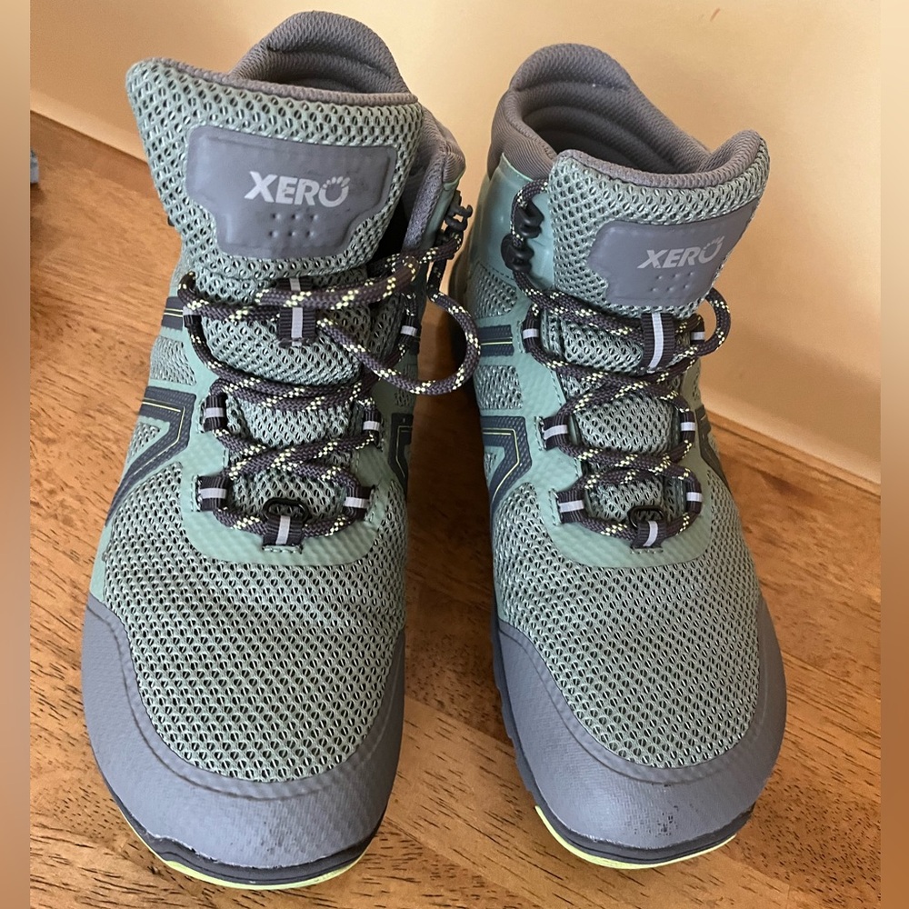 Xero Women's Xcursion Fusion High Top Sneakers - Gray/Green